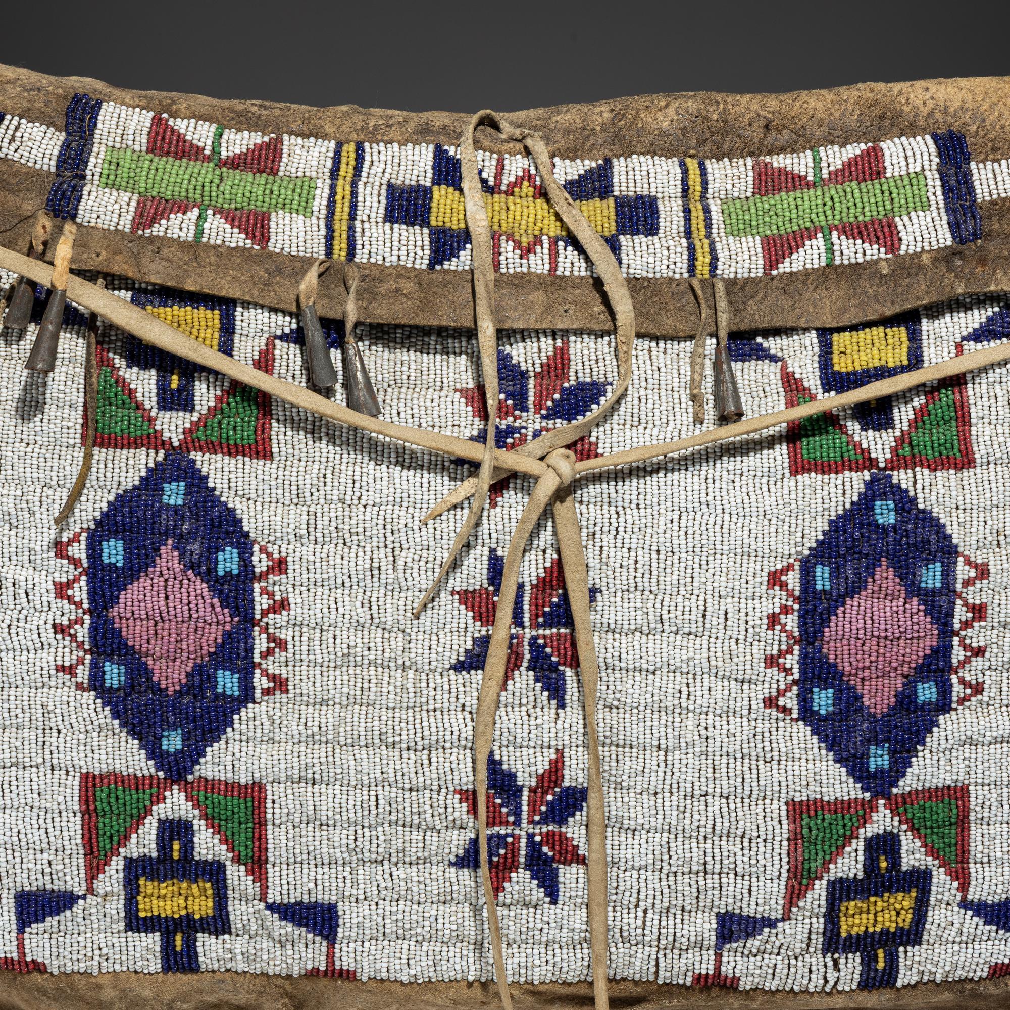Sioux Beaded Hide Possible Bag