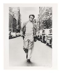 Roy Schatt (1909-2002) James Dean Walking on 68th Street, New York, 1954
