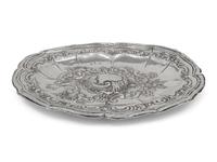 A Guatemalan Silver Presentation Dish