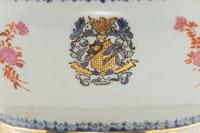 A Chinese Export Armorial Porcelain Tureen