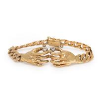 Yellow Gold and Diamond Bracelet