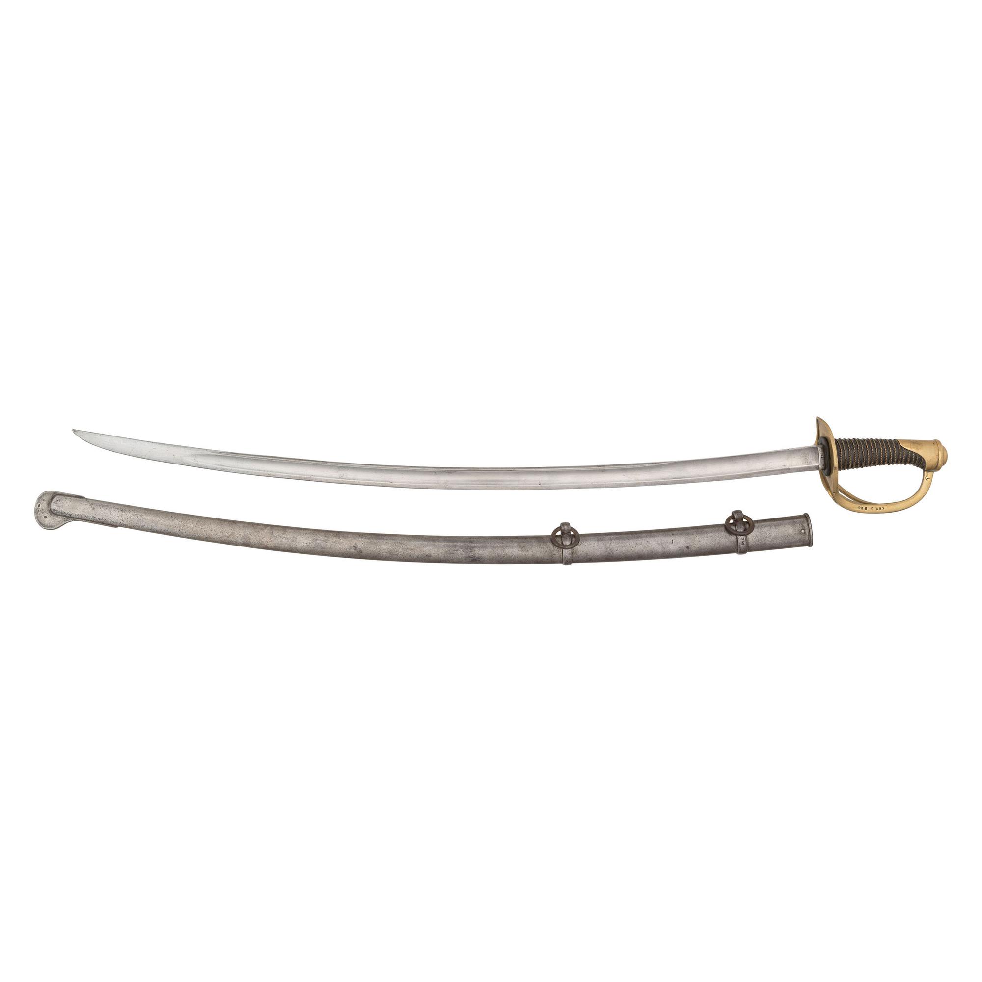 French Model 1822 Light Cavalry Saber by Klingenthal