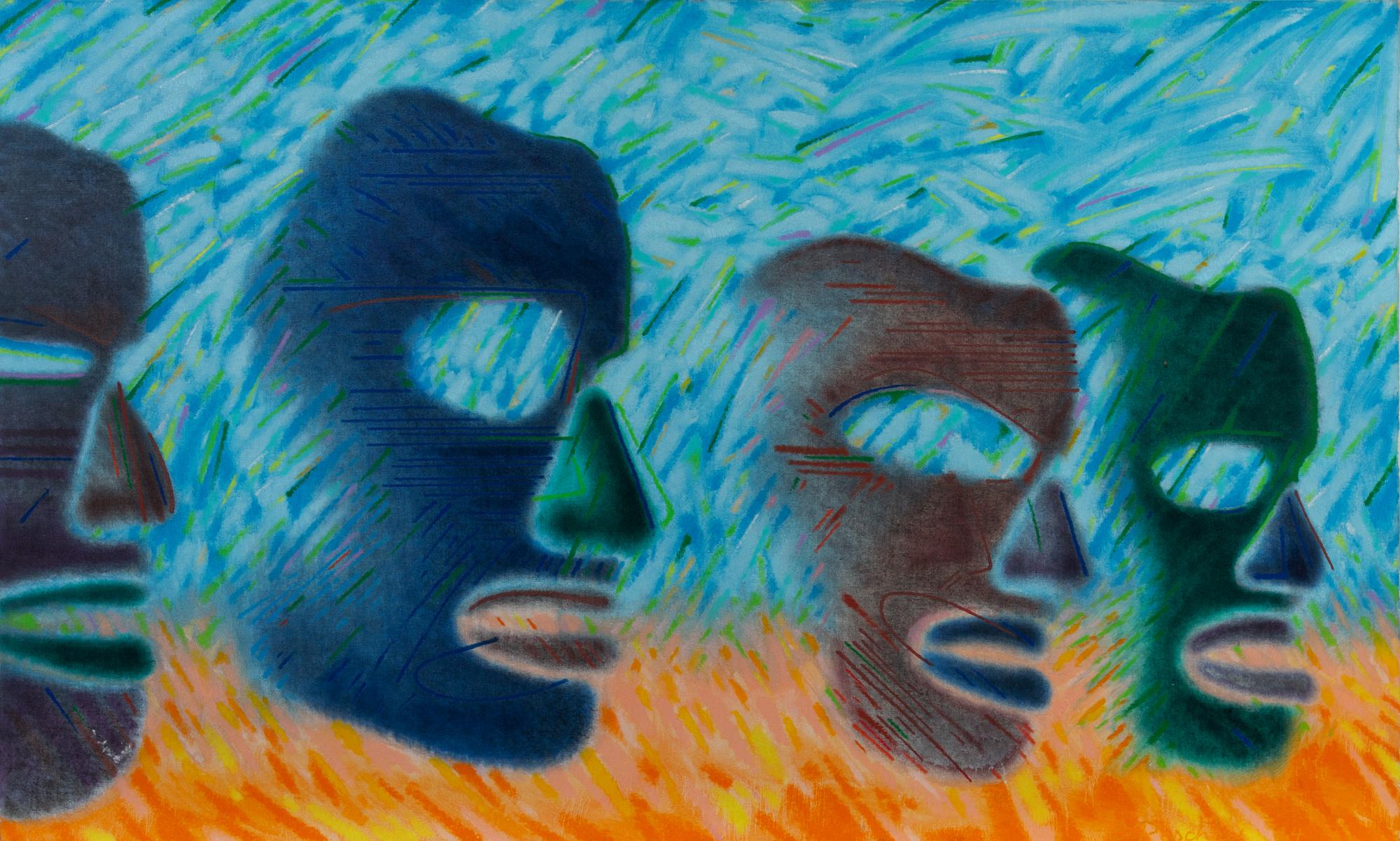 Ed Paschke, (American, 1939-2004), Anaconda, 1984
