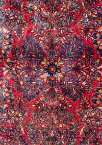 A Sarouk Wool Rug