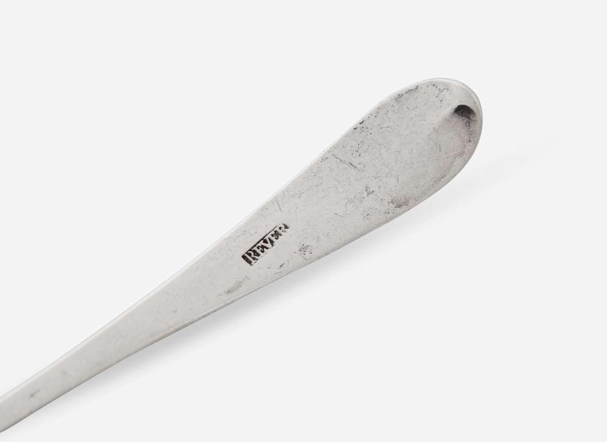 A silver spoon, Paul Revere, Jr. (1735-1818), Boston, MA, circa 1770-1790