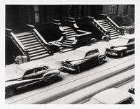 Ruth Orkin (1921-1985) White Stoops, 88th Street, New York City, 1952