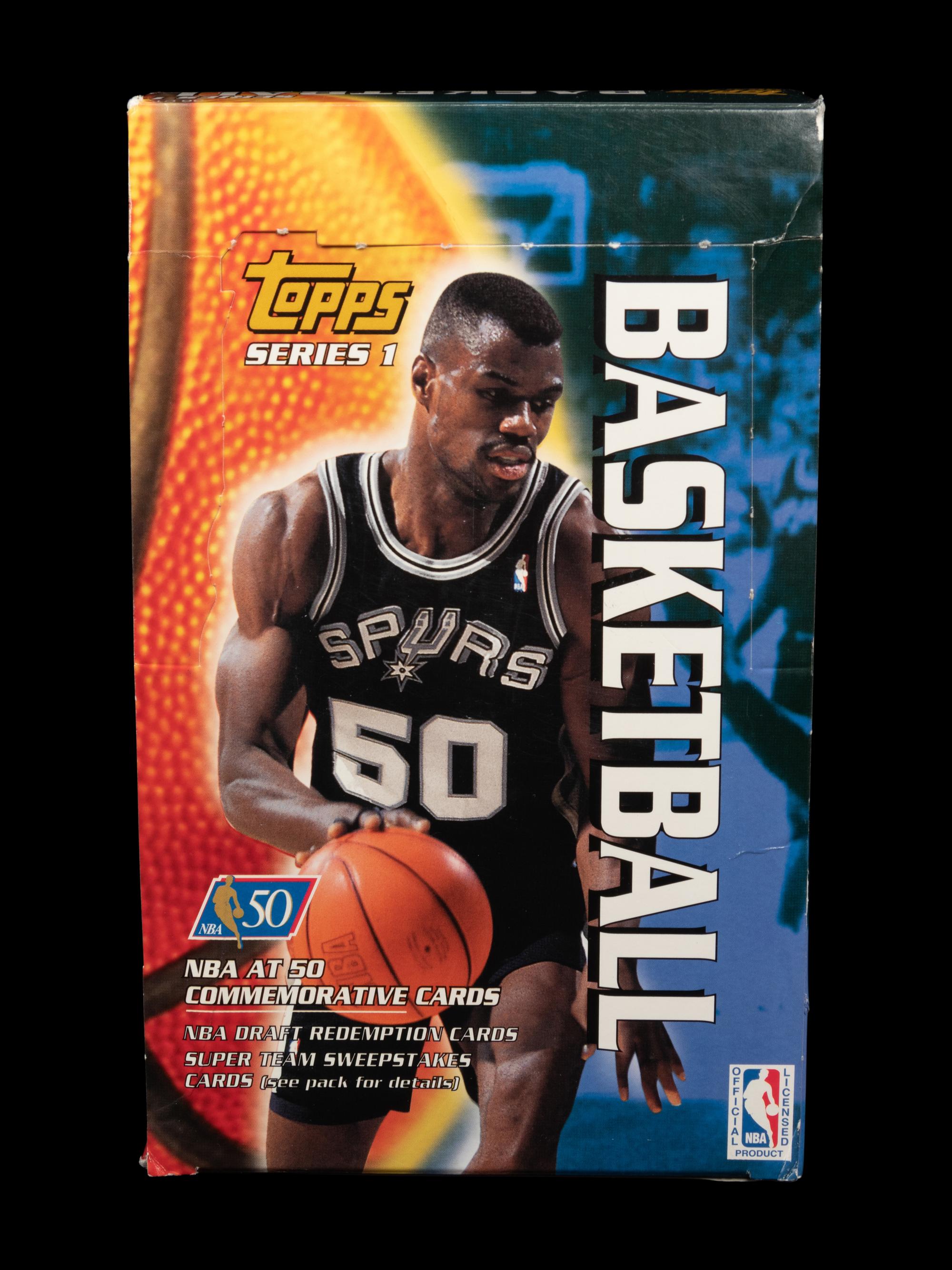 A Group of 27 Packs of 1996-97 Topps Series One Basketball Cards (Kobe Bryant Rookie)