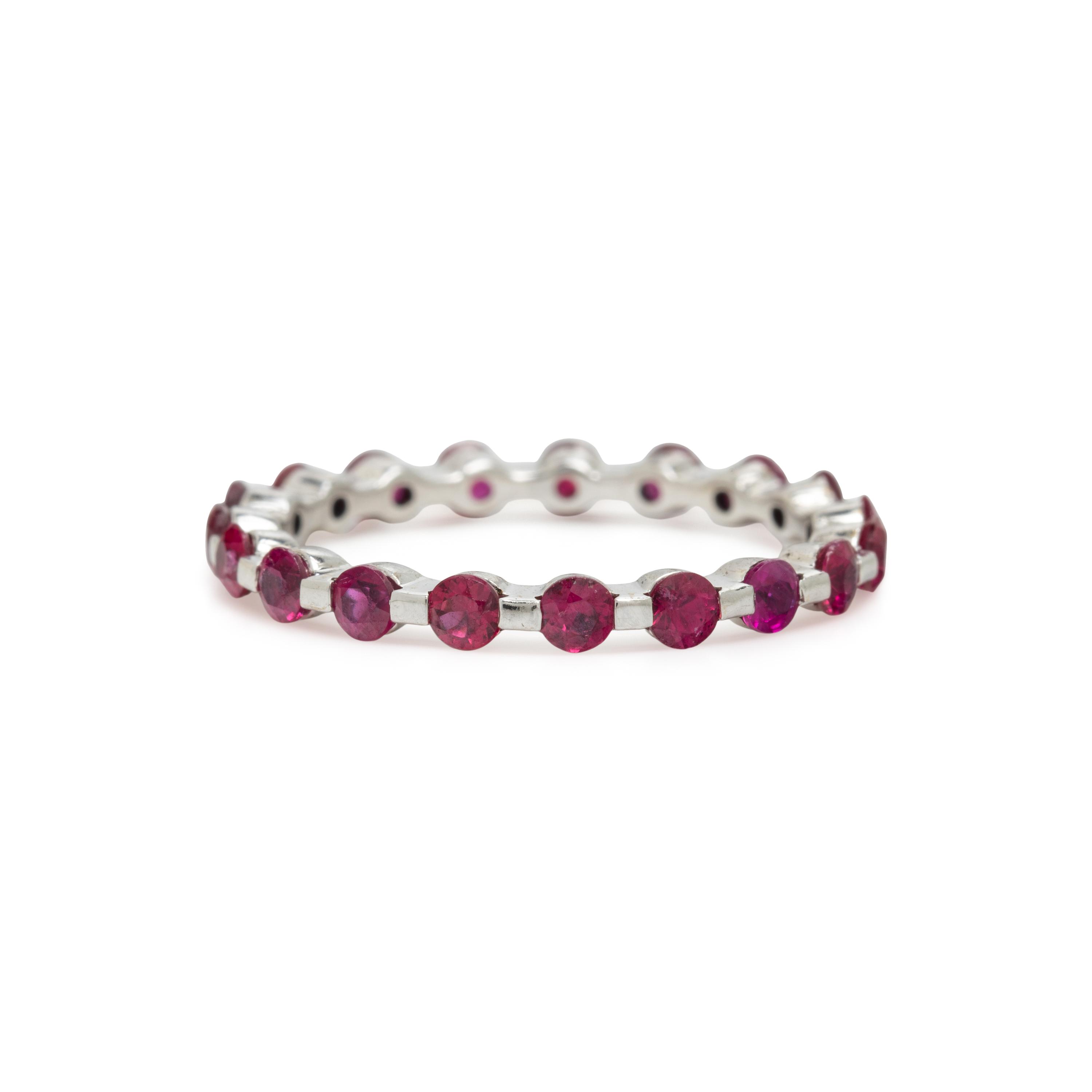 Pair of Sapphire and Ruby Rings