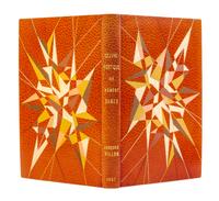 (VILLON, JACQUES) GANZO, ROBERT. Oeuvre poetique. Paris, 1957. Bound by Devauchelle. Limited, signed, additional suite of etchings.