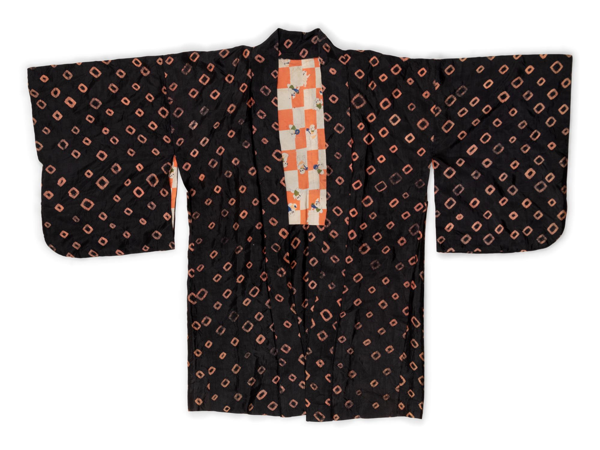Three Japanese Silk Textile Articles