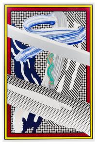 Roy Lichtenstein, (American, 1923-1997), Reflections on Expressionist Painting, 1990 (from The Carnegie Hall 100th Anniversary Portfoli