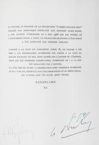 (LAM, WIFREDO) ARTAUD, ANTONIN. Le Theatre et les dieux. Paris, 1966. Signed. Limited.