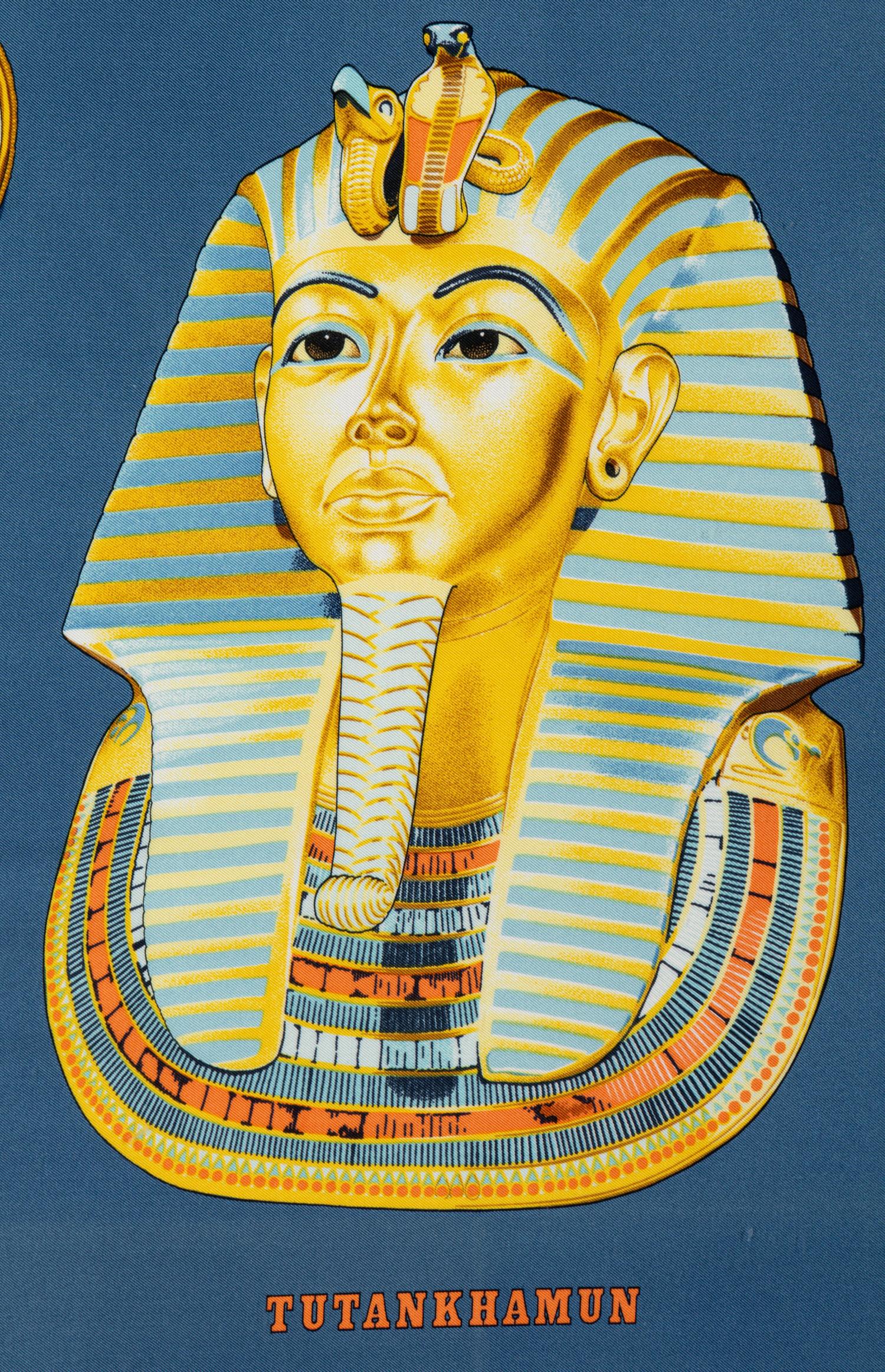 Hermès Framed Silk Scarf, 1976