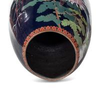 A Large Japanese Cloisonné Vase