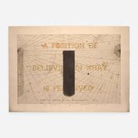 Shusaku Arakawa (Japanese, 1936-2010) The Signified or If, no. 1