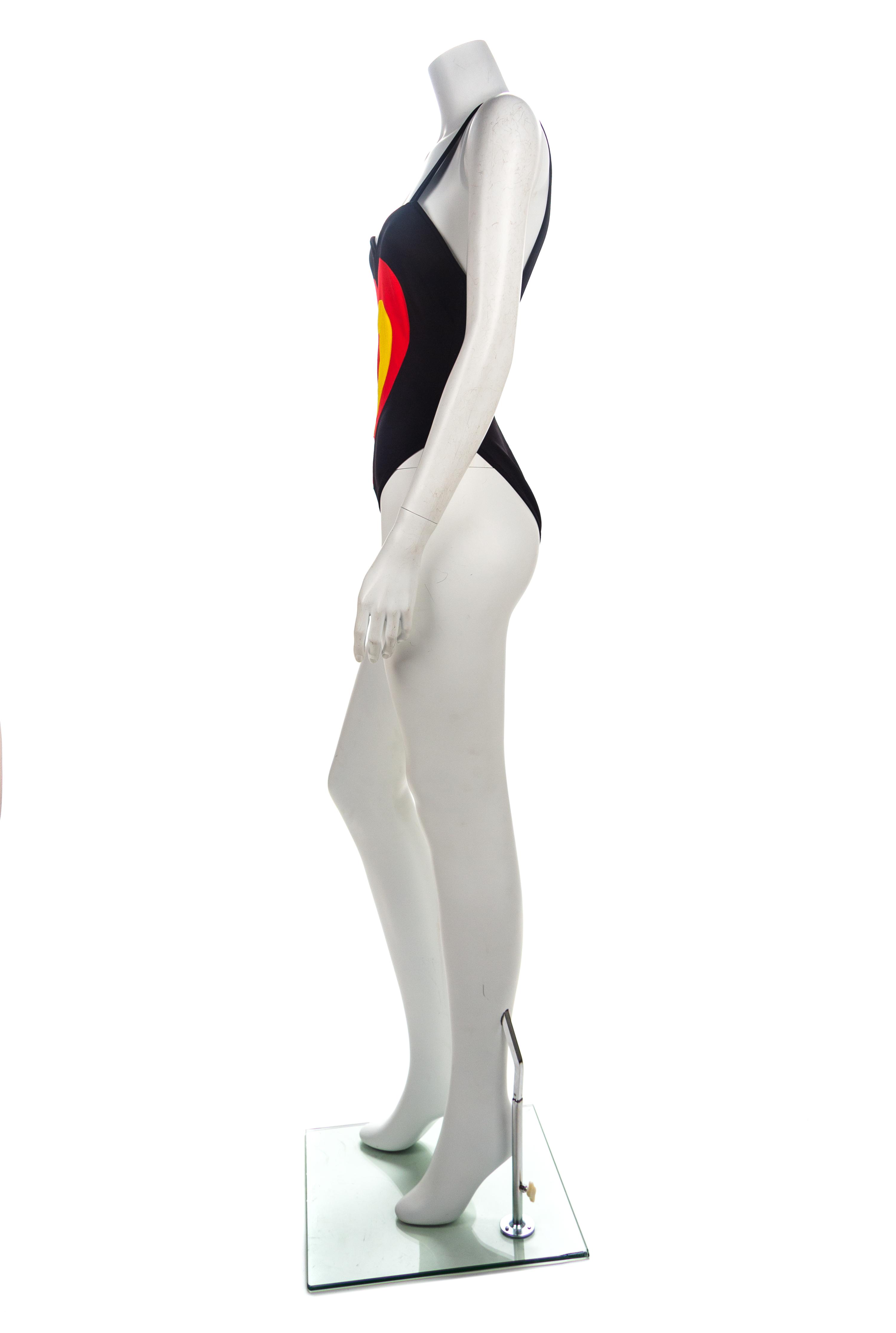 Moschino Swimsuit and Wrap, 1990-2000s