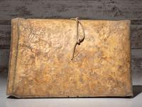 Blackfeet Painted Buffalo Hide Parfleche Envelope