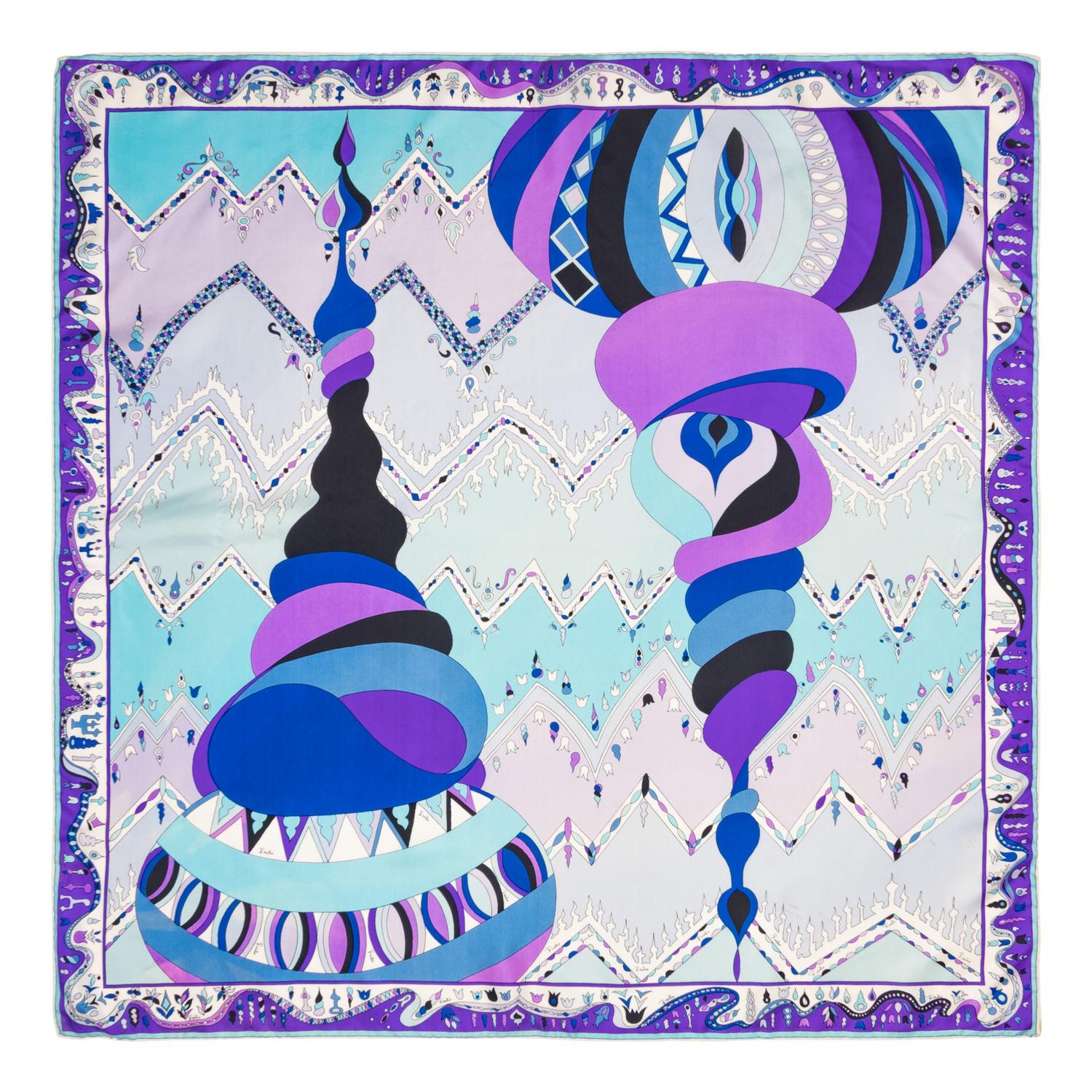 Four Designer Scarves, Gucci and Pucci