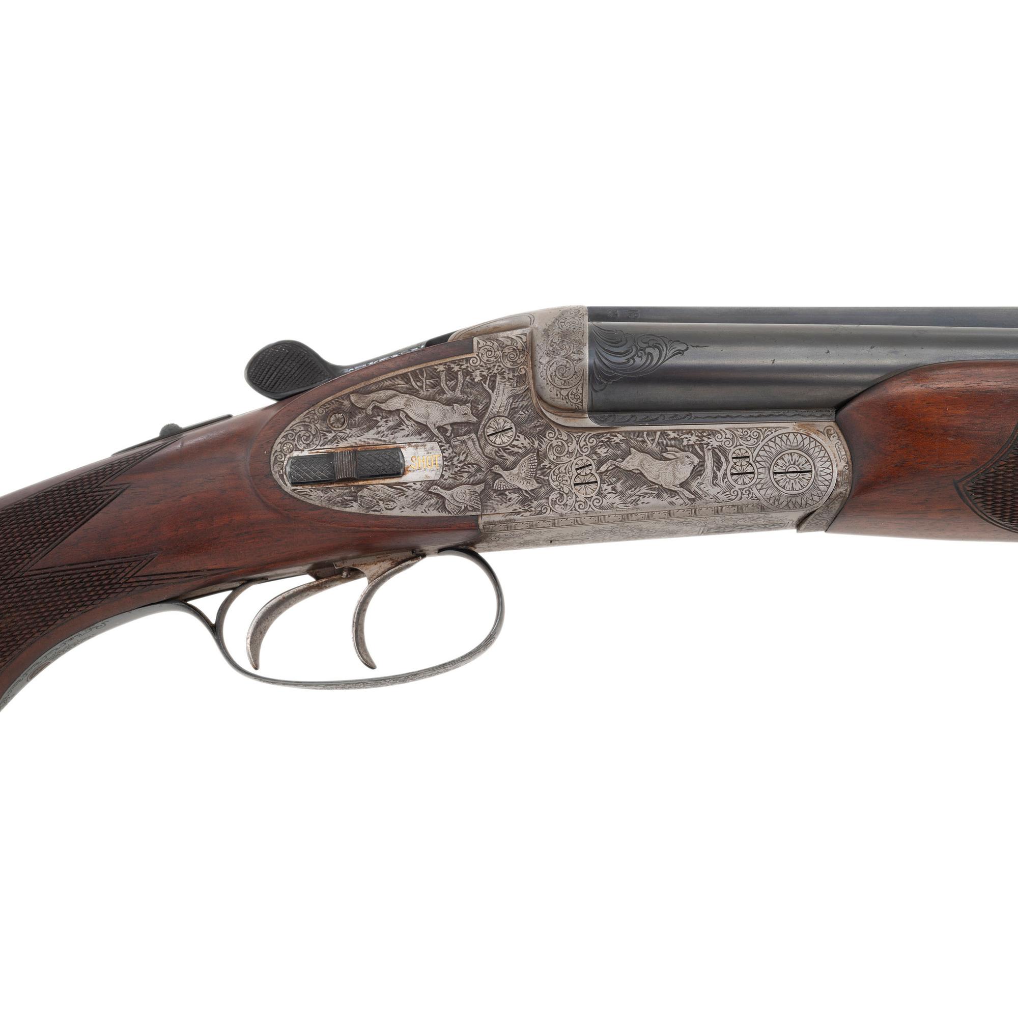 **Josef Winkler 20 Gauge and .22 WMR Drilling Rifle Custom Built by Quaile & Donaldson