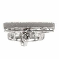 Art Deco, French, Diamond and Platinum Architectural Brooch