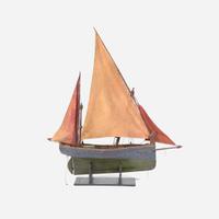A group of three sailing ship models 19th / early 20th century
