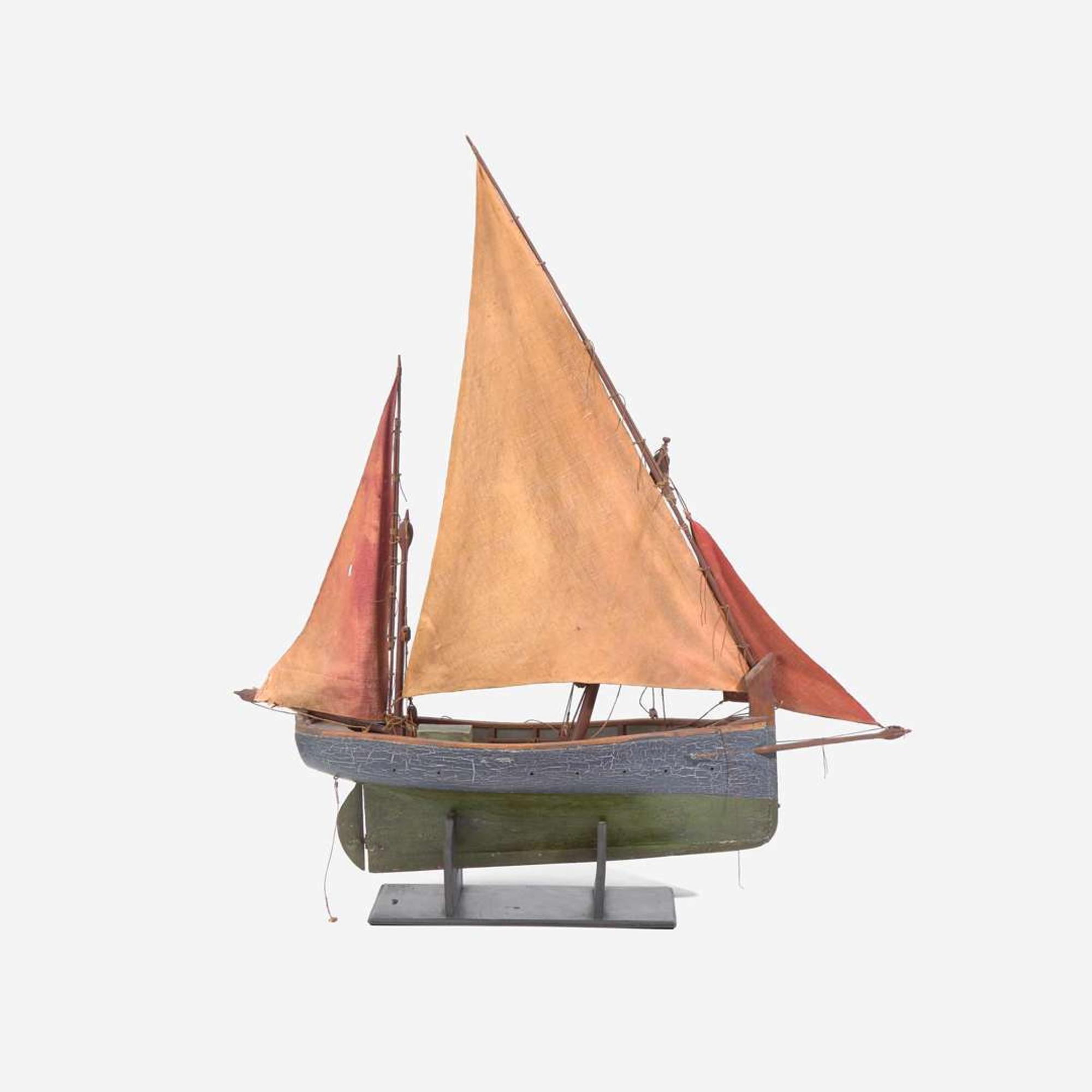A group of three sailing ship models 19th / early 20th century
