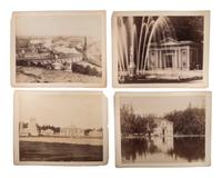 [EARLY PHOTOGRAPHY]. A large collection of 19th and early 20th century photography related to architecture, transportation, and science, including: