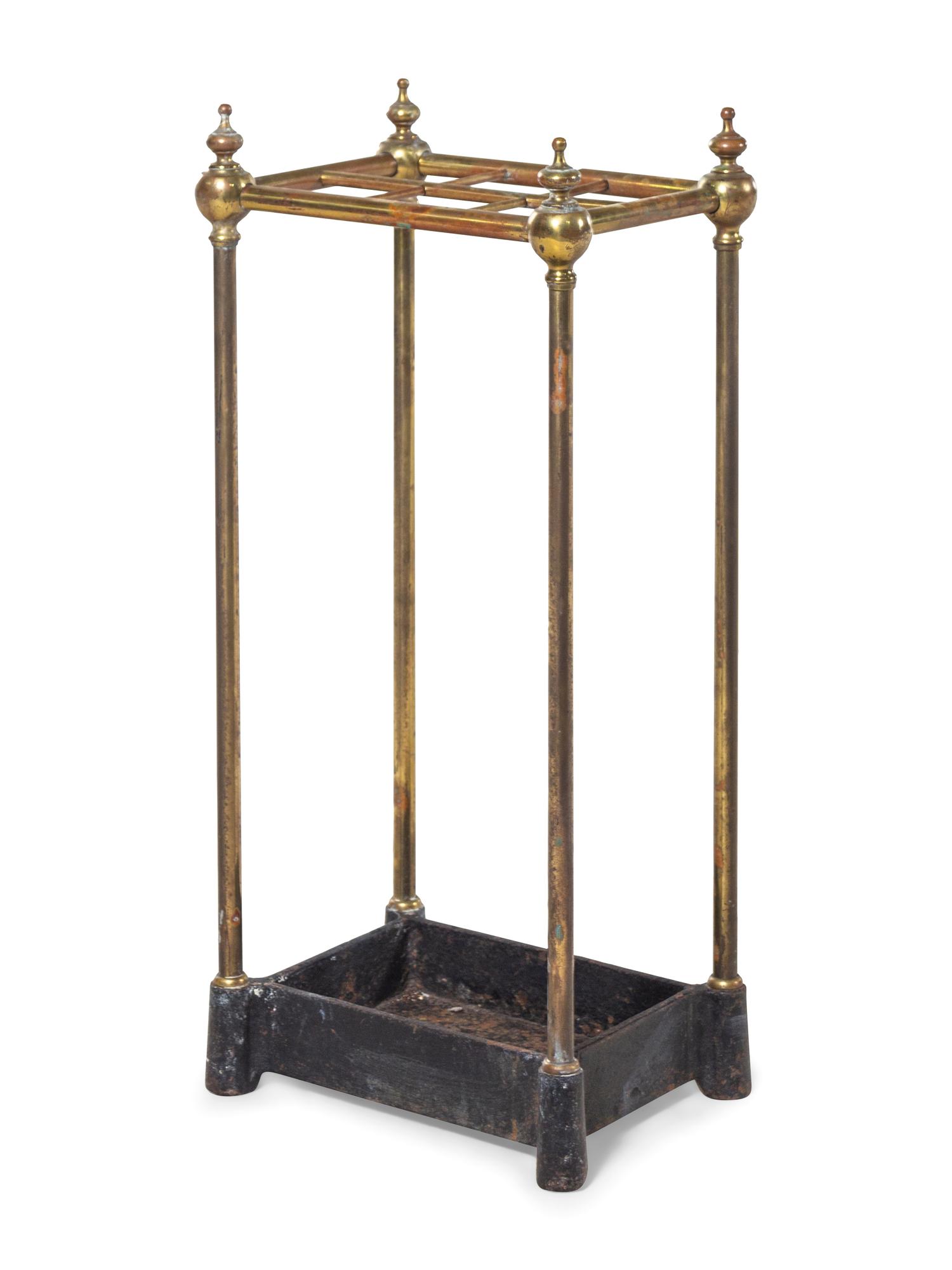An English Brass Umbrella Stand