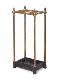 An English Brass Umbrella Stand