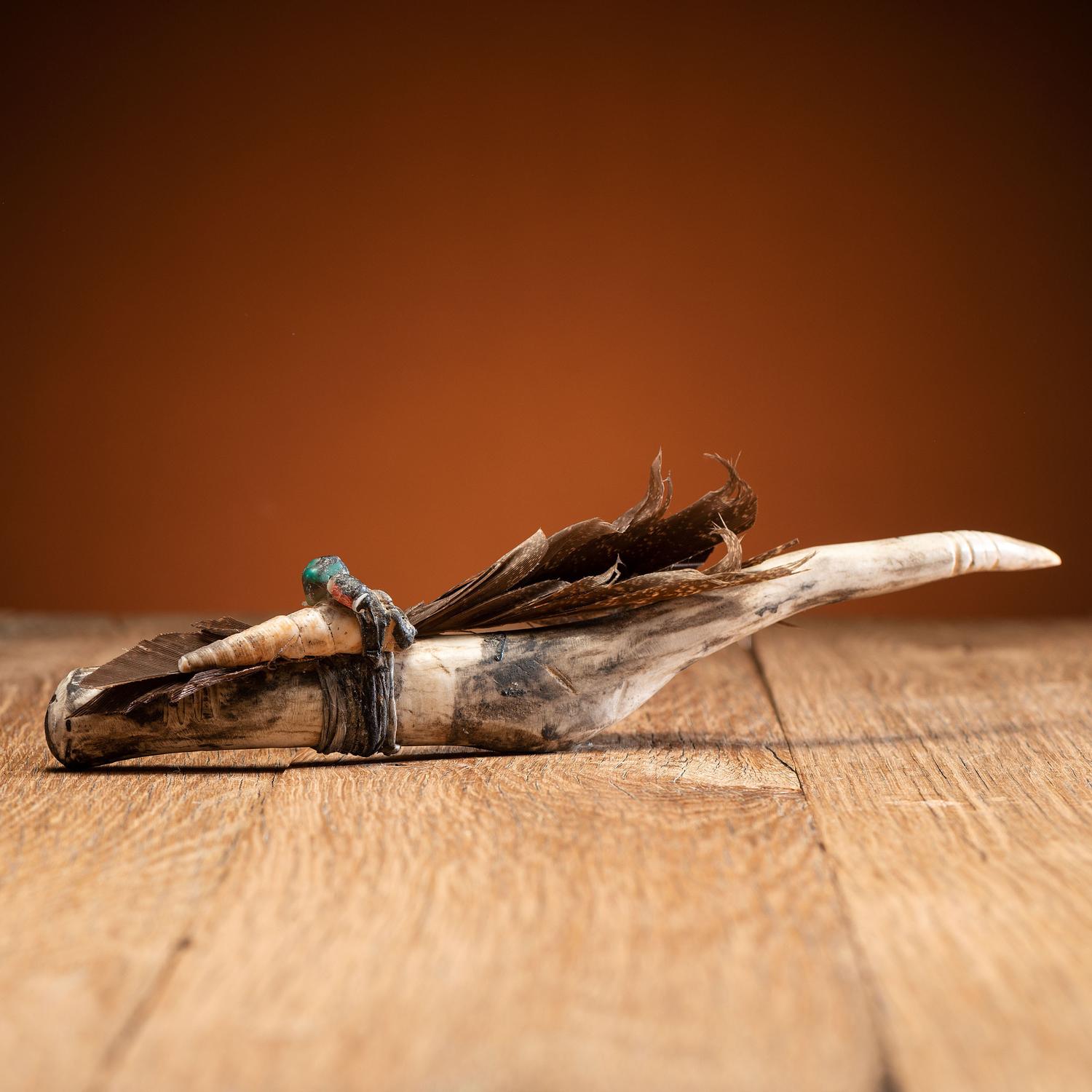 Teddy Weahkee (Zuni, 1890-1965) Attributed, Antler Fetish