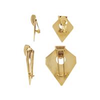 RETRO, COLLECTION OF YELLOW GOLD JEWELRY