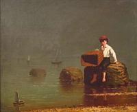 John George Brown (American, 1831-1913) - A Young Sailor
