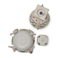 Five French and German Porcelain Articles