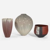 Thomas Hoadley (American, b. 1949) Three Vessels, USA, circa 1980s-2000s