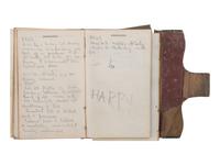 [CIVIL WAR] -- [QUANTRILL'S RAIDERS]. Diary of H.M. McCarty, editor of the Border Star at Westport, Missouri, with entries referencing 1863 clashes between Union soldiers and southern sympathizers, guerilla activity, and Quantrill's Raiders.