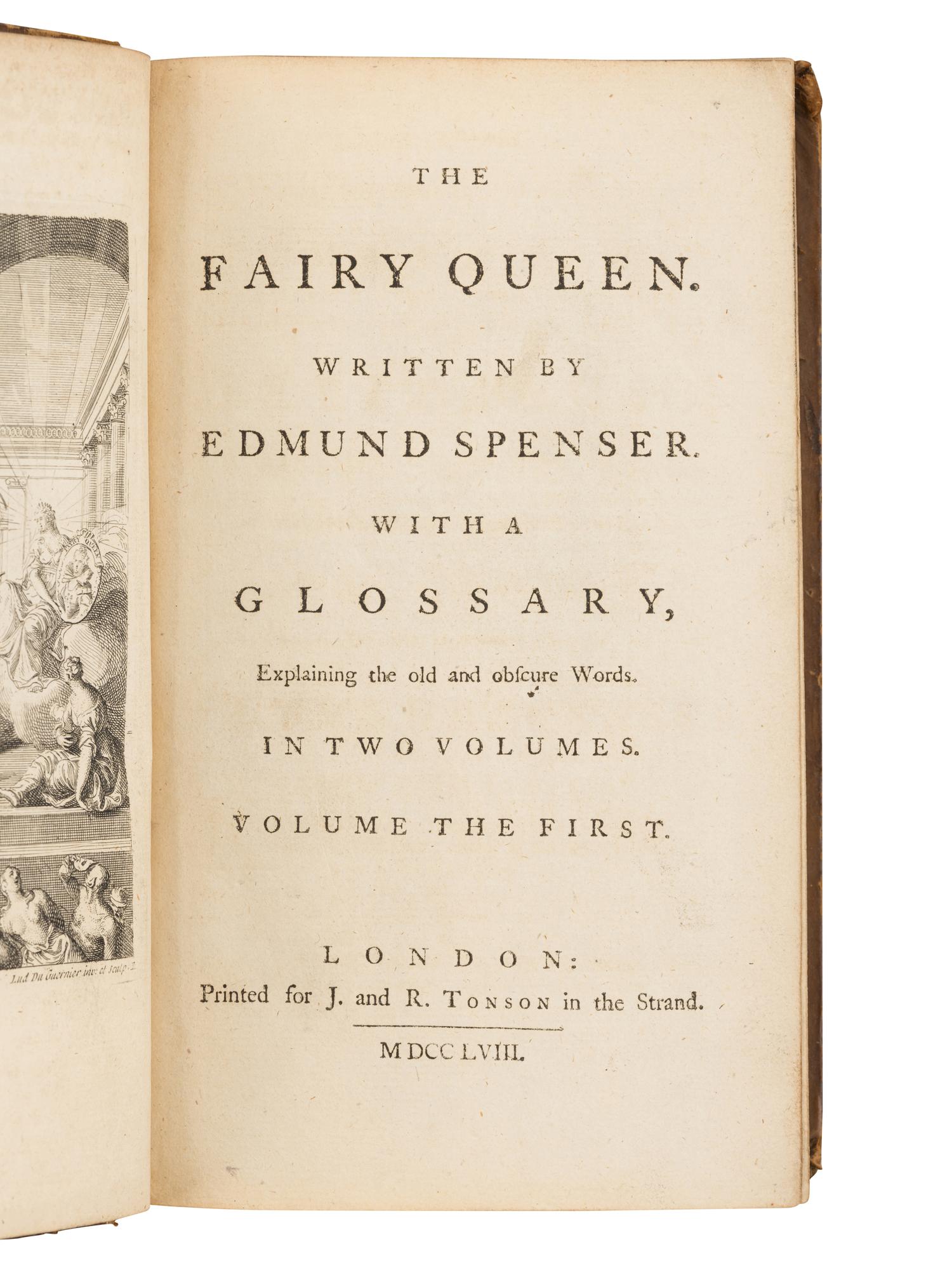 [LITERATURE -- ENGLISH]. A group of 3 works, comprising: