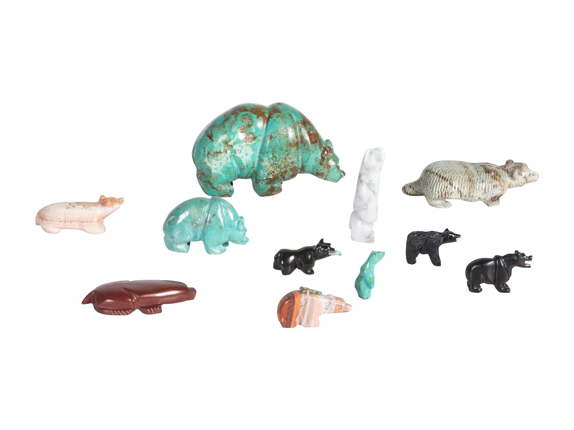 Zuni Carved Fetishes