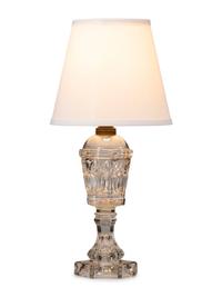 Four Cut and Molded Glass Table Articles