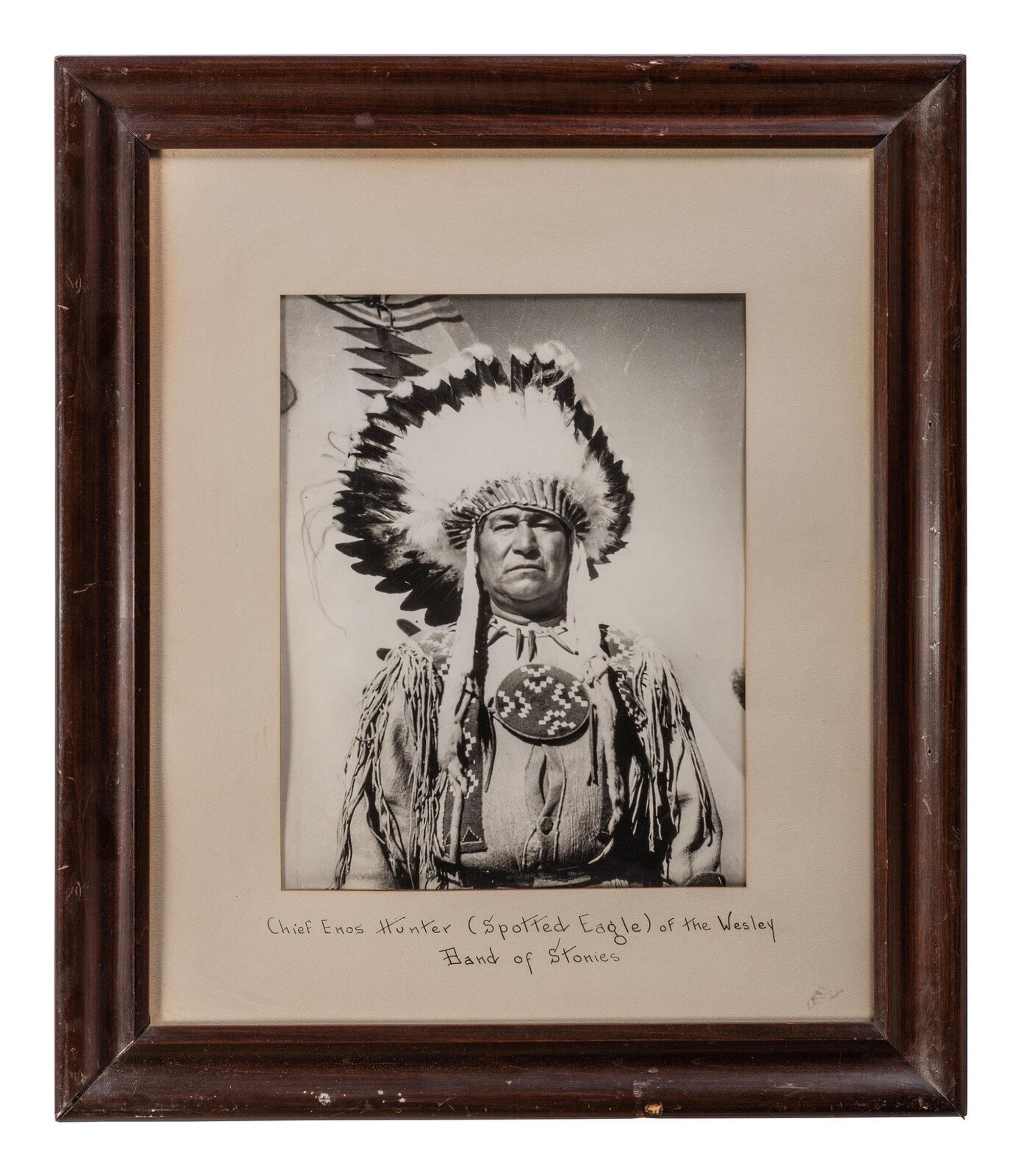 [NATIVE AMERICANS]. Photographs, prints, and manuscripts involving Native Americans.