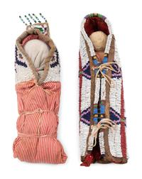 Sioux and Cheyenne Beaded Toy Cradles