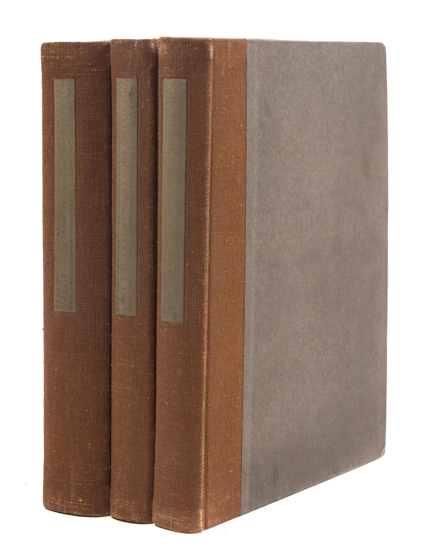 (RABELAIS, FRANCOIS) PUTNAM, SAMUEL, trans. All the Extant Works of Francois Rabelais. NY, 1929. 3 vols. Ltd., 43/200 illus. by A. King