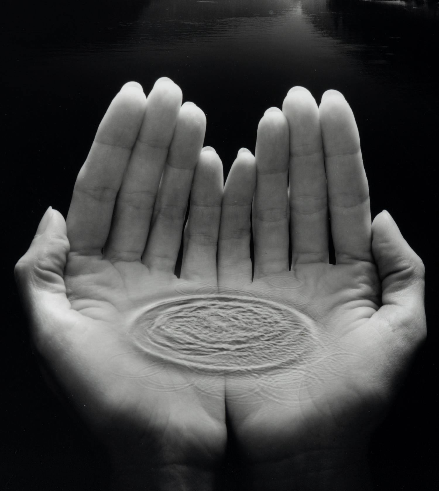 Untitled (Hands Emerging from Lake) , 2003