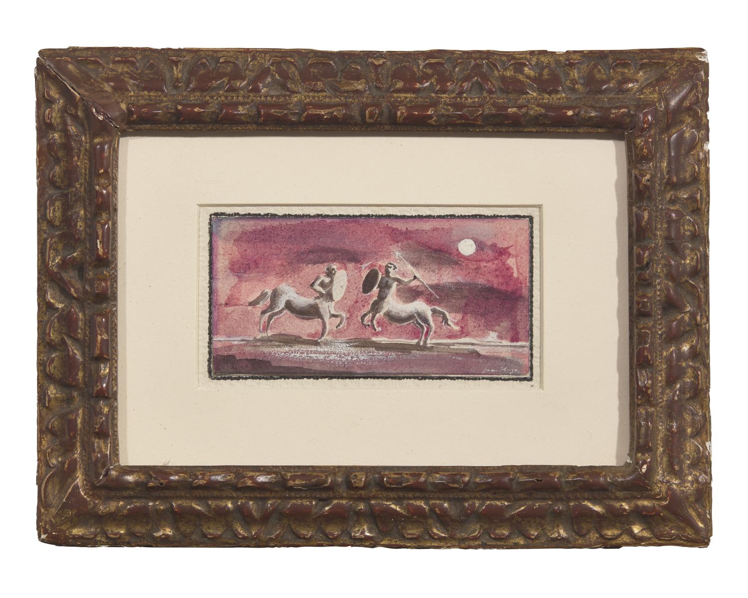 Combat de Centaures, 1933