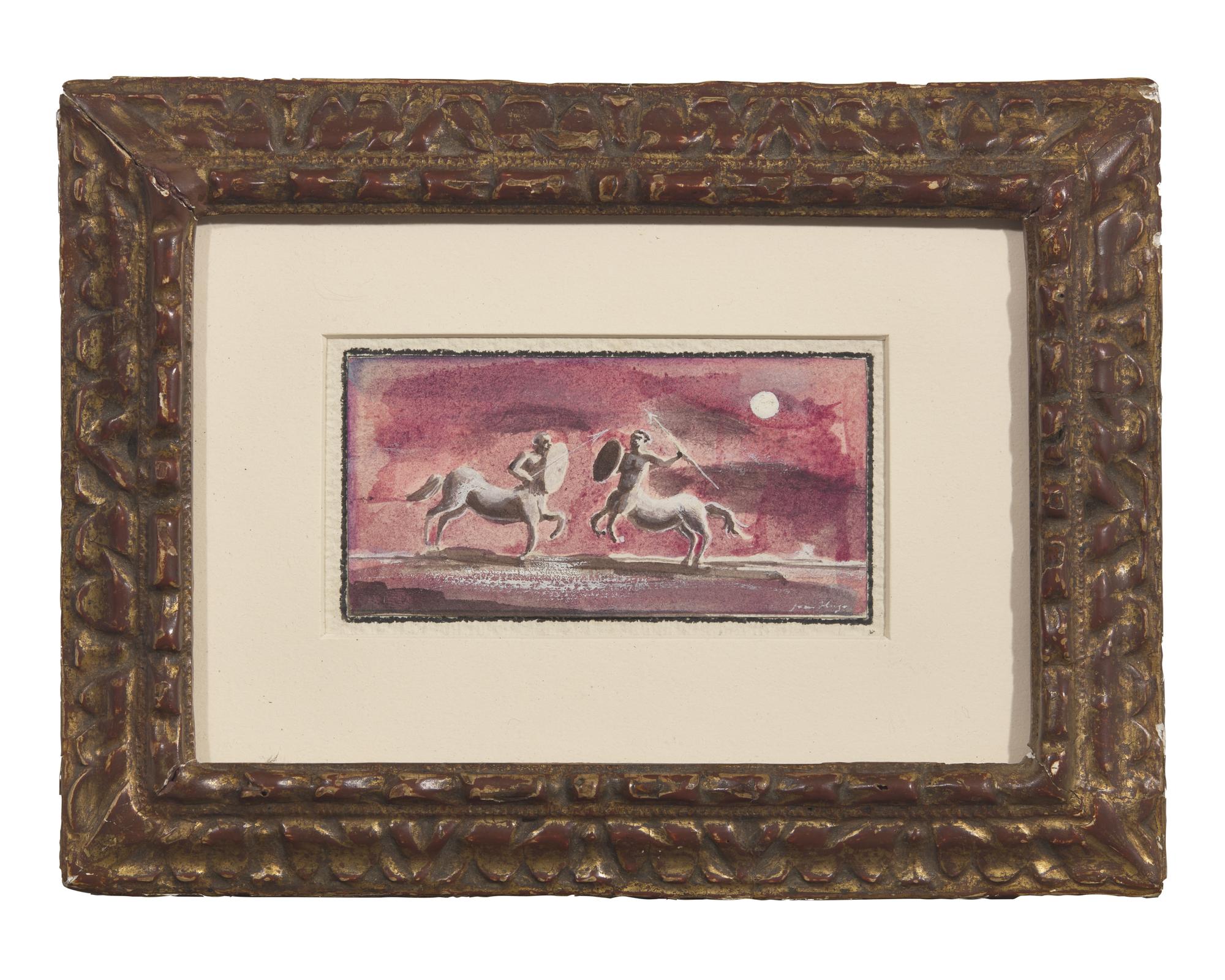 Combat de Centaures, 1933