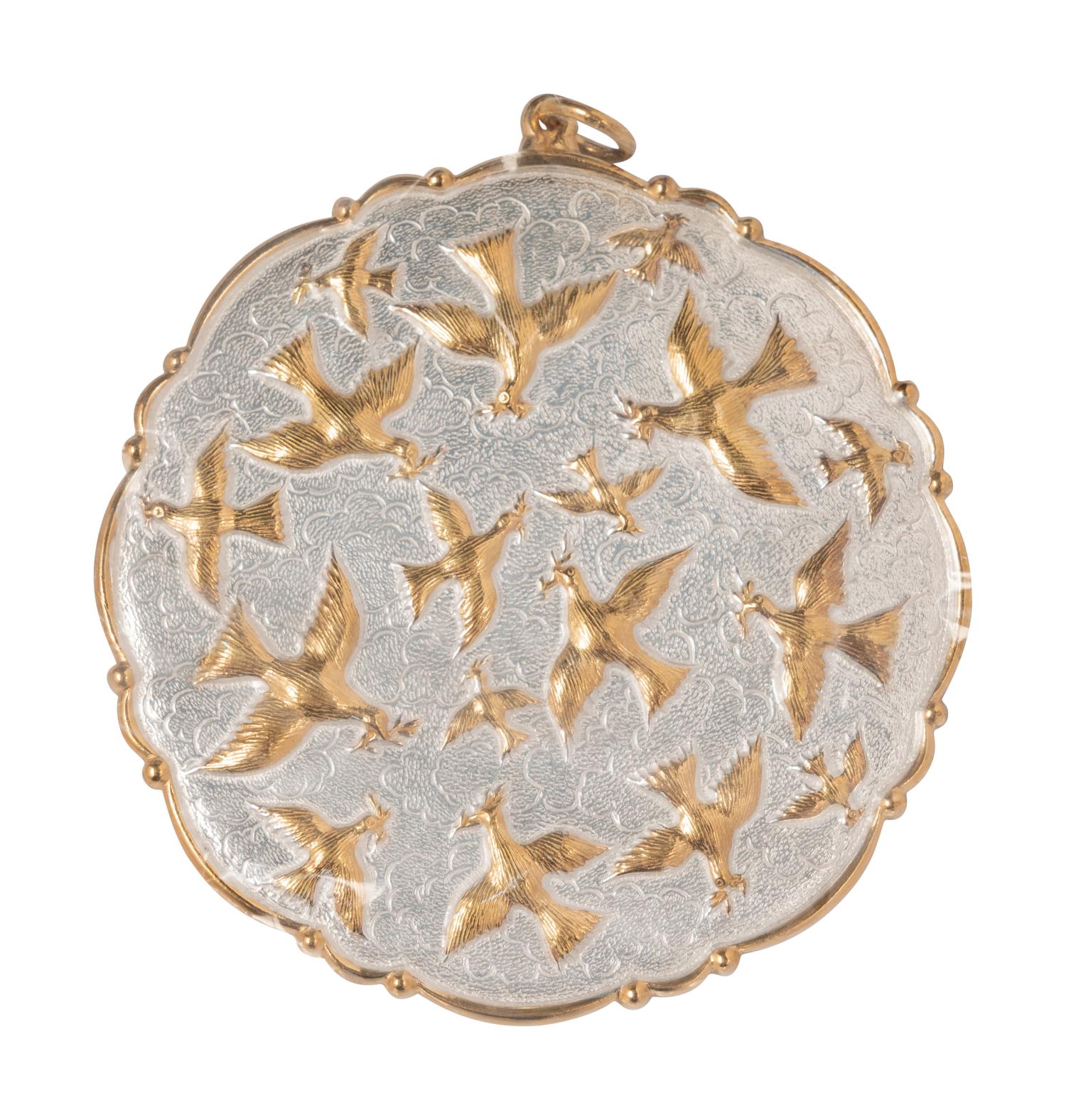A Collection of Twenty-Three Buccellati Parcel-Gilt Silver Ornaments