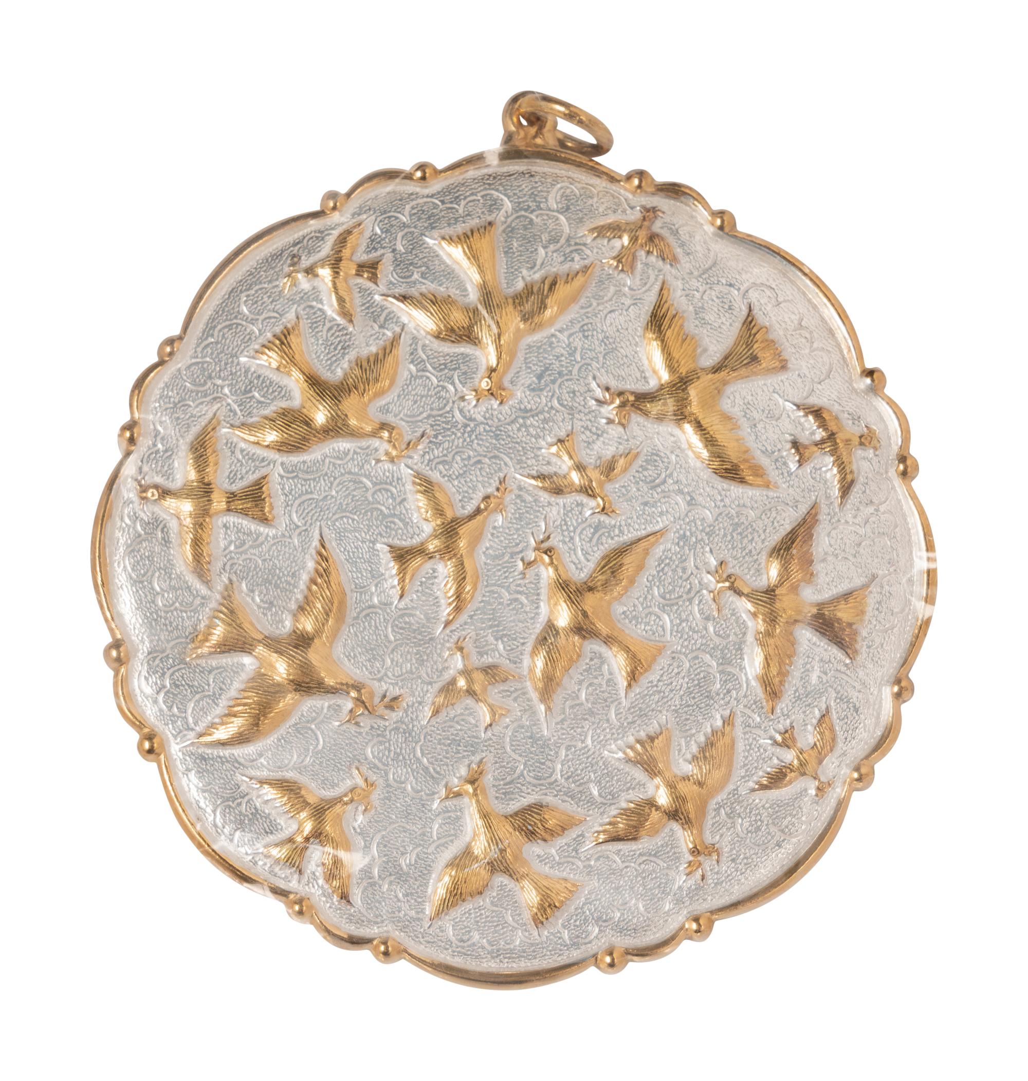 A Collection of Twenty-Three Buccellati Parcel-Gilt Silver Ornaments