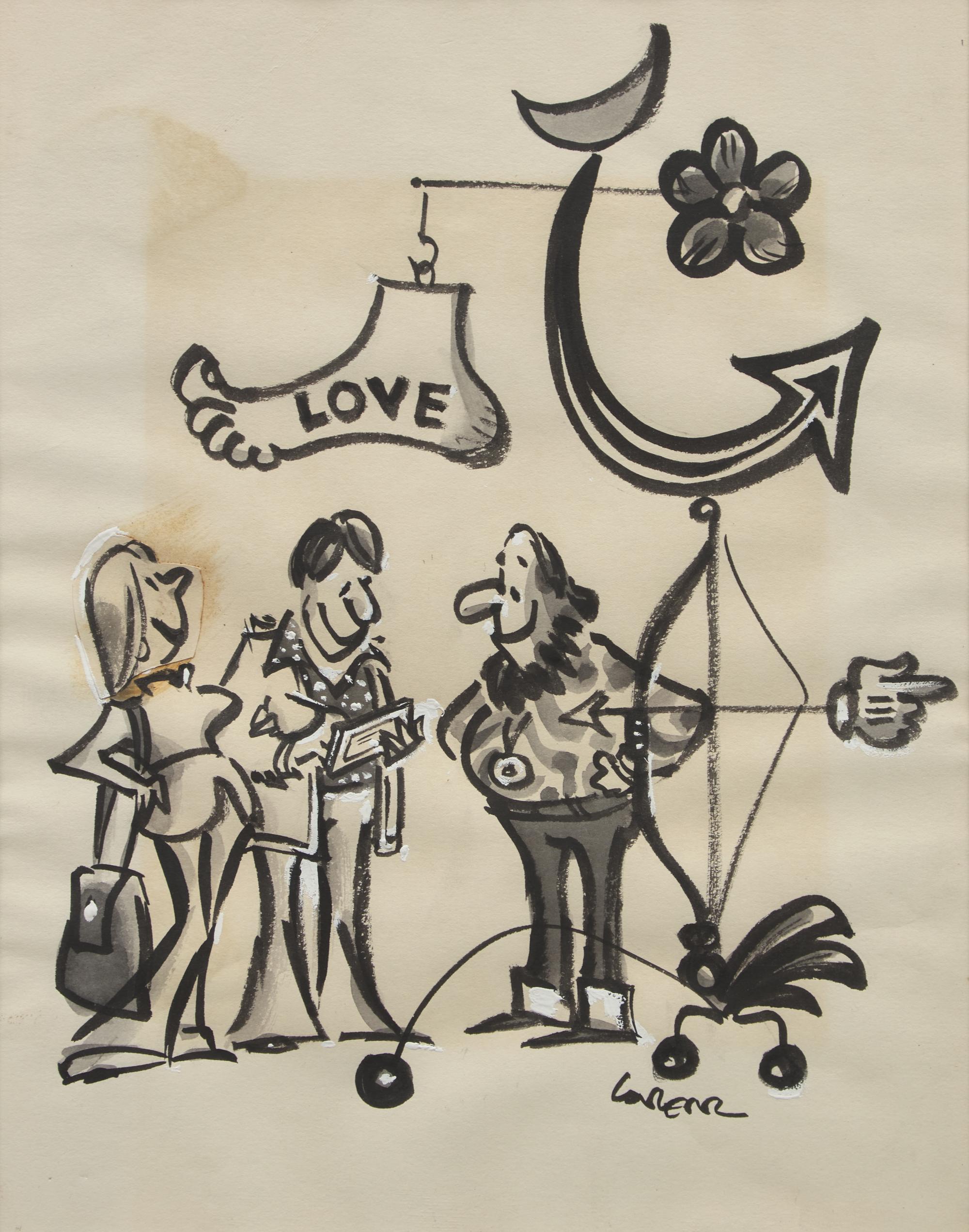[Children's & Illustrated] Lorenz, Lee. Original Drawing