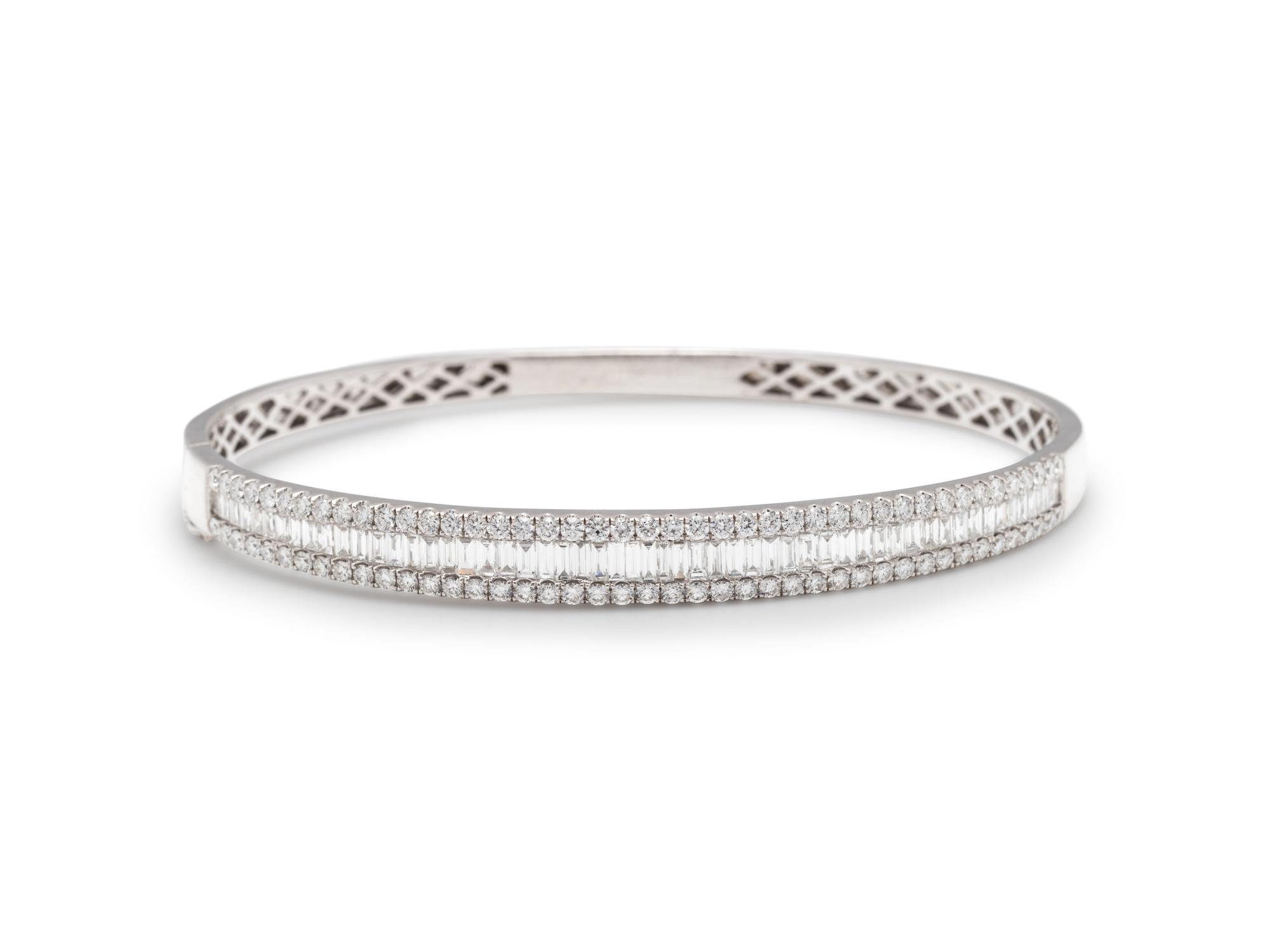 DIAMOND BANGLE BRACELET