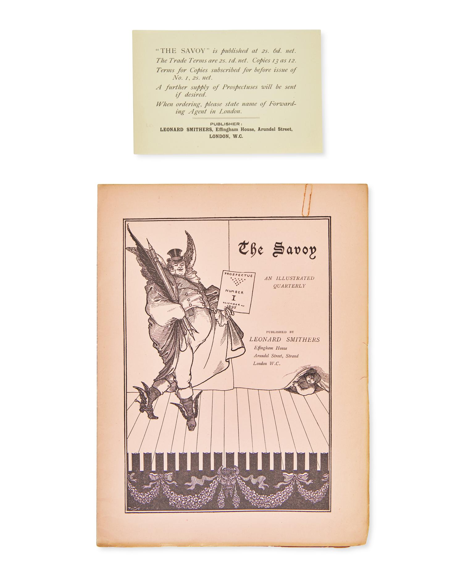 [Children's & Illustrated] [Beardsley, Aubrey] The Savoy An Illustrated Quarterly