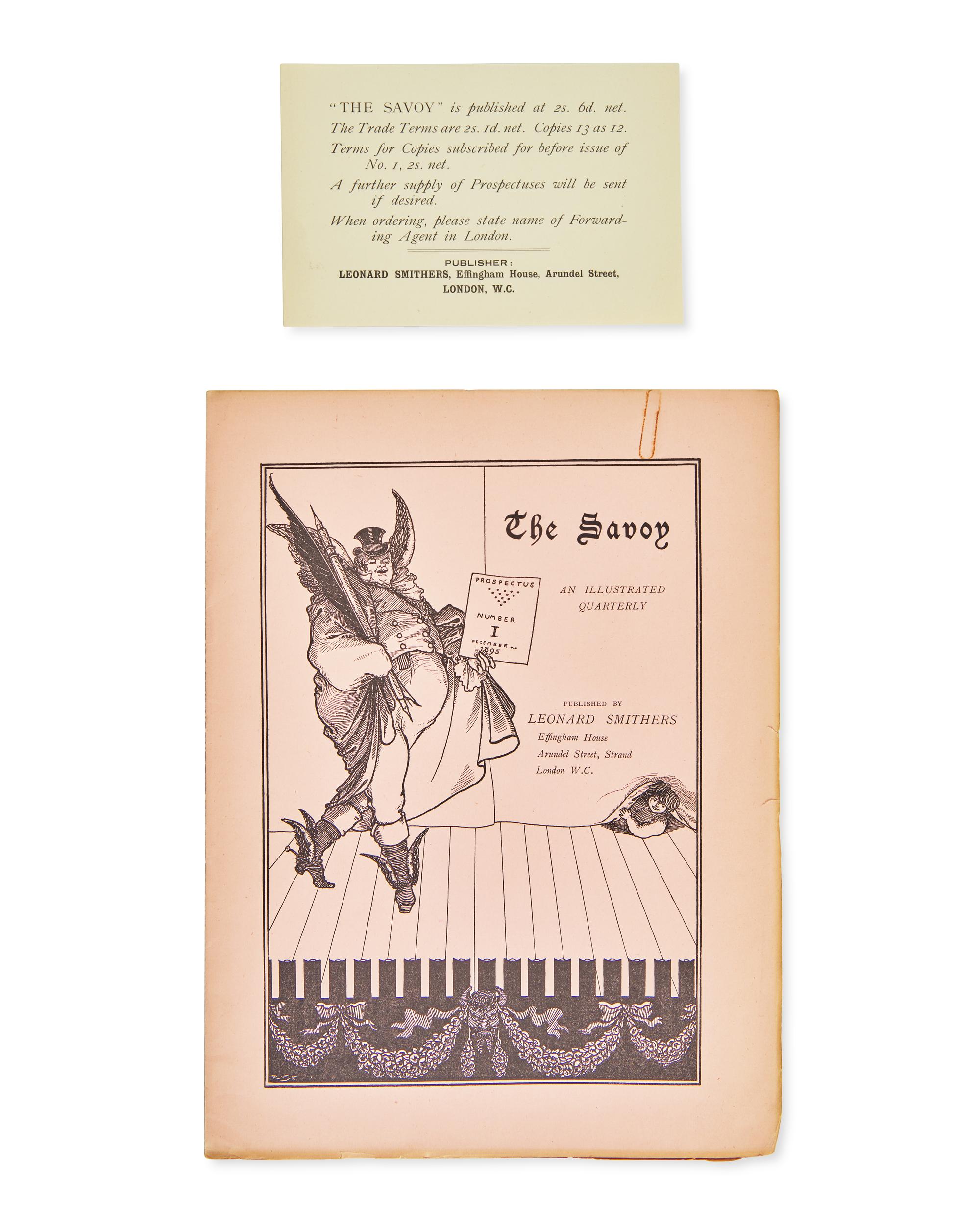 [Children's & Illustrated] [Beardsley, Aubrey] The Savoy An Illustrated Quarterly